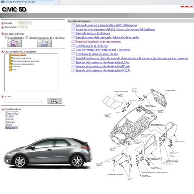 Manual del taller Honda Civic 2006-2010 5 puertas - Descargar T&amp;eac...