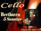 Thumbnail 5 Sonatas for Cello by Beethoven partituras en formato pdf