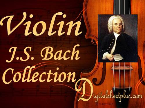 Pay for Bach J.S. Violin complete partituras collection en formato pdf