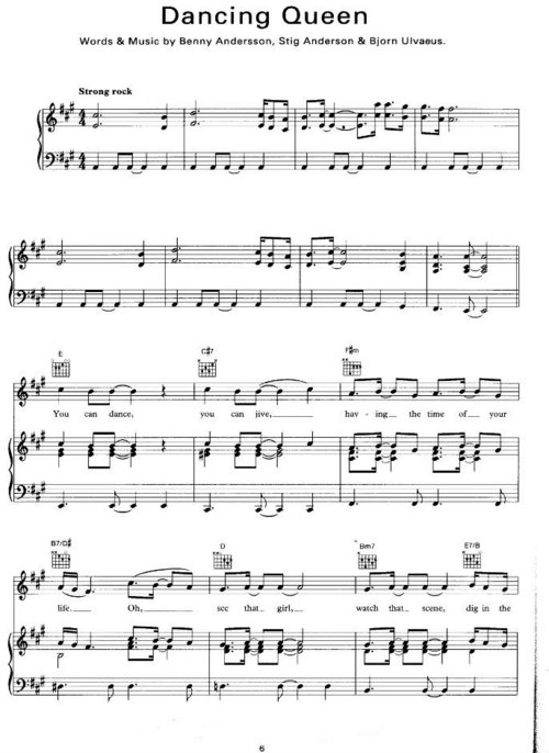 ABBA ABBA Gold _Greatest Hits Sheet Music (Songbook) Descargar