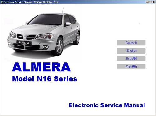2001 Nissan almera workshop manual #9