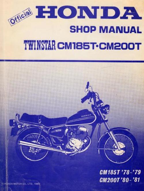 Honda cm200 t manual