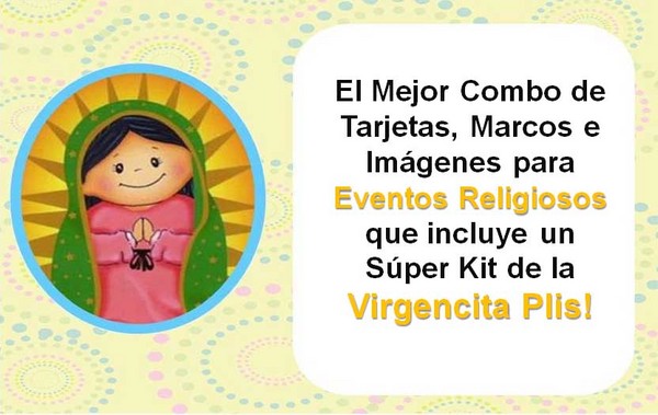 Moldes para Cajas, Tarjetas, Envolturas, Kit Virgencita Plis ... Moldes para Cajas, Tarjetas, Envolturas, Kit Virgencita Plis ...